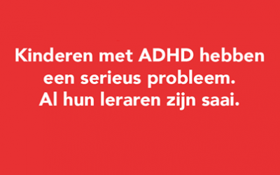 HELP! Mijn kind heeft ADHD!!~!